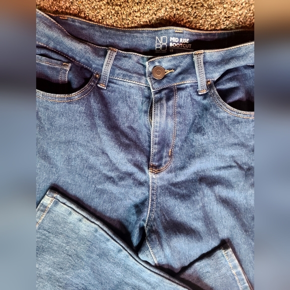 No Boundaries mud rise boot cut jeans sz15 NWT - Picture 2 of 6